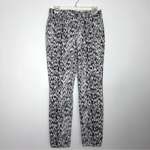 Vince Camuto Women’s Jeans Gray Black Spatter Print Size 26/2 EUC